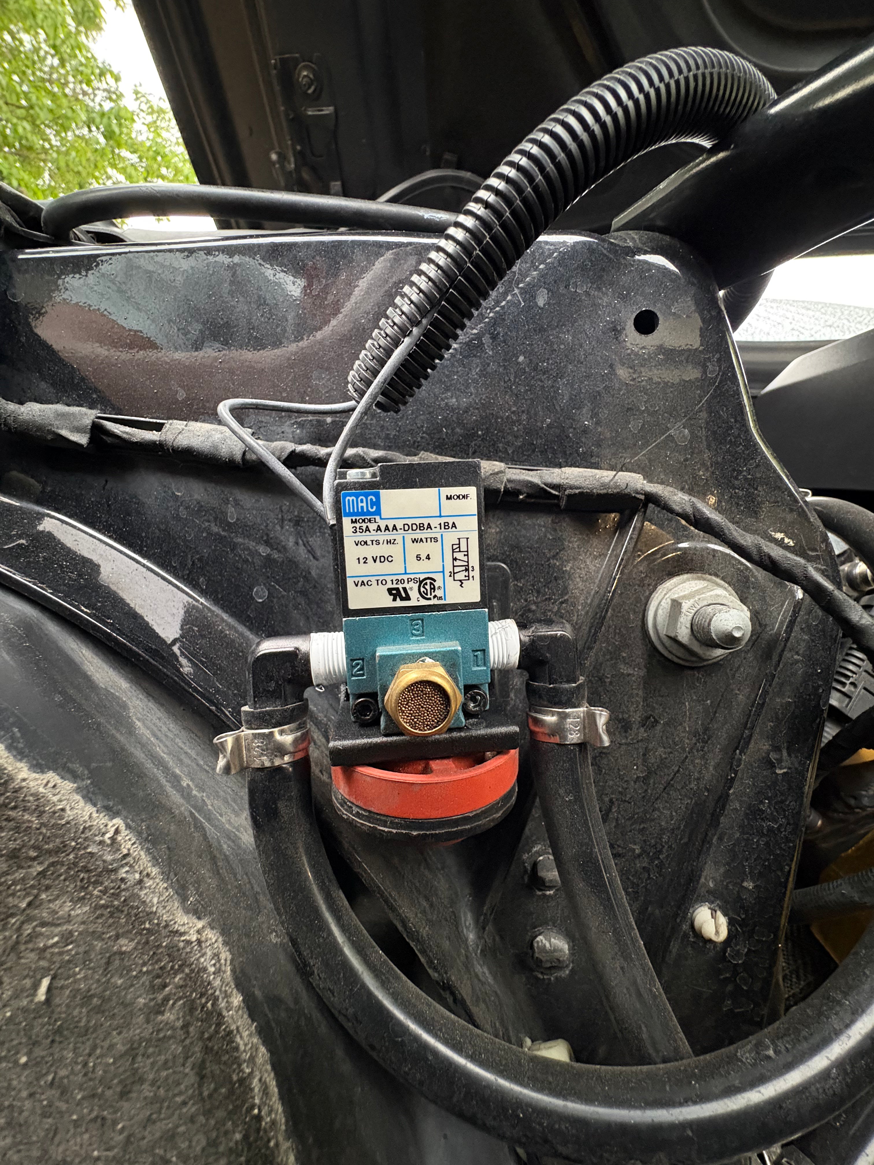 Mac Solenoid Bracket