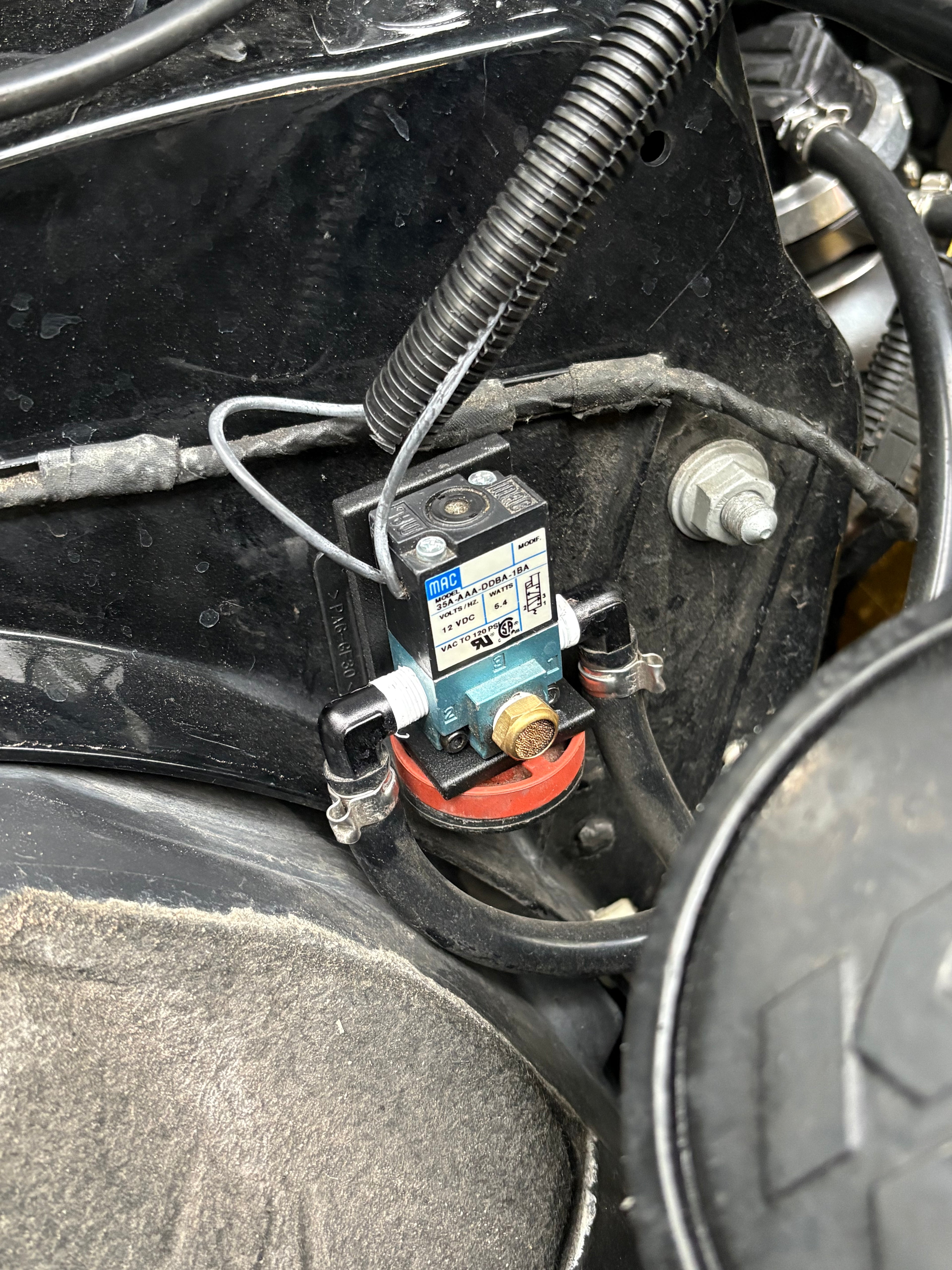 Mac Solenoid Bracket